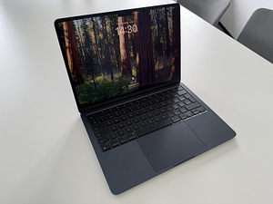 Apple Macbook Air 2024 8/256 Mignight NOR, аккумулятор 100% (2 фото из 4)
