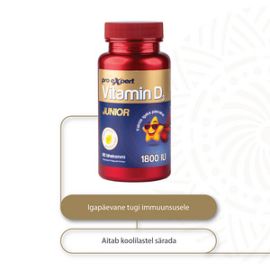 Vitamin D3 Pro Expert 1800IU Junior STAR kommid (2 foto / 4)