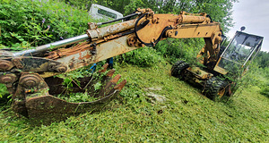 Ekskavaator Liebherr A902 (varuosadeks / taastamiseks) (3 foto / 9)