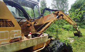 Ekskavaator Liebherr A902 (varuosadeks / taastamiseks) (7 foto / 9)