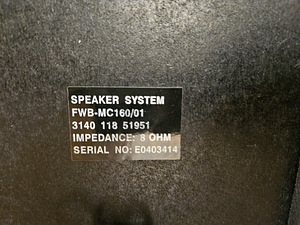 Полочные колонки Philips FWB-MC160/01 (4 фото из 4)