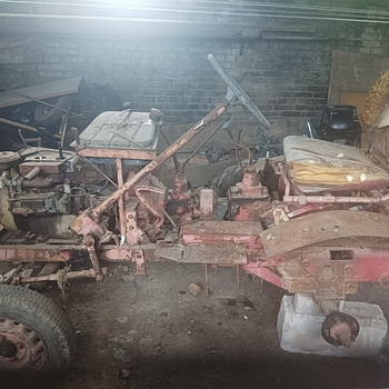 Omavalmistatud traktor
