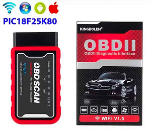 OBD2 сканер wifi v1.5 - android / ios / windows (1 фото из 1)