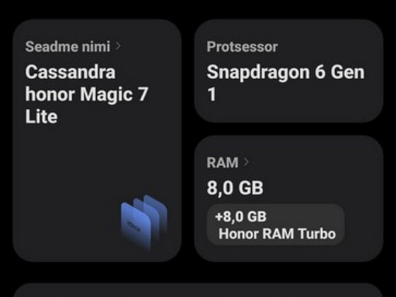 Honor magic 7 lite