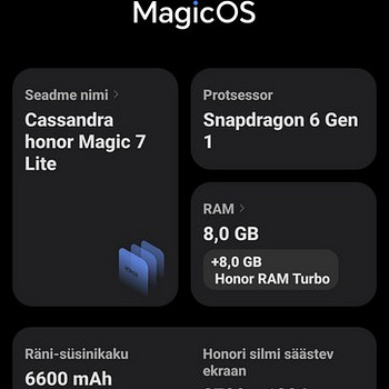 Honor magic 7 lite