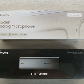 Auto multimeediasüsteemile Teyes 4. Teyes AHD DVR BOX + MIC.