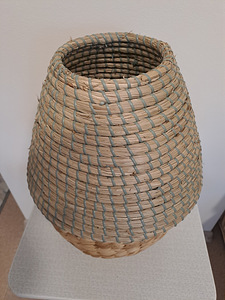 Suur punutud vaas, kõrgus 37 cm. (2 foto / 2)