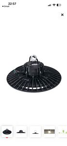 LED High Bay UFO valgusti (6 foto / 9)