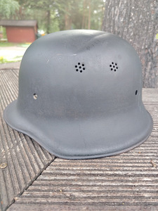 Saksa II maailmasõja aegne kiiver (Luftschutz M34 / M38 G) (2 foto / 9)