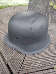 Saksa II maailmasõja aegne kiiver (Luftschutz M34 / M38 G) (7 foto / 9)