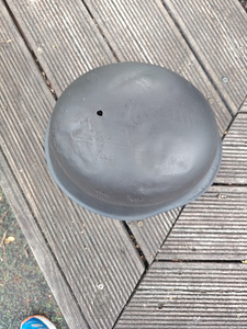 Saksa II maailmasõja aegne kiiver (Luftschutz M34 / M38 G) (6 foto / 9)