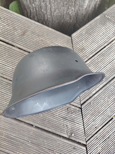 Saksa II maailmasõja aegne kiiver (Luftschutz M34 / M38 G) (9 foto / 9)