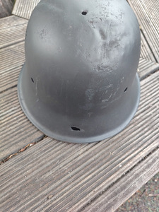 Saksa II maailmasõja aegne kiiver (Luftschutz M34 / M38 G) (5 foto / 9)