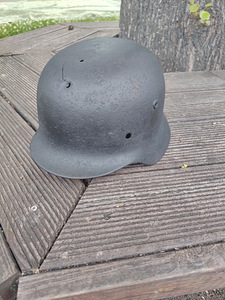 Оригинальный немецкий шлем M42 (Стальной шлем) (8 фото из 10)