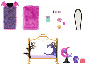 Игровой набор Monster High Creepover Draculaura и Clawdeen (2 фото из 2)