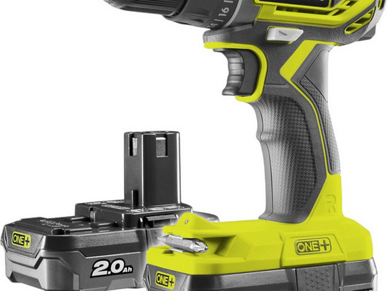 Аккумуляторная дрель Ryobi OnePlus R18DD2 + зарядка