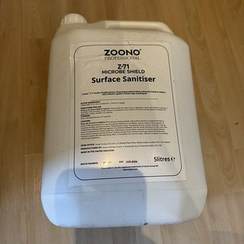 Zoono Professional Z-71 Microbe Shield Surface Sanitiser 5L