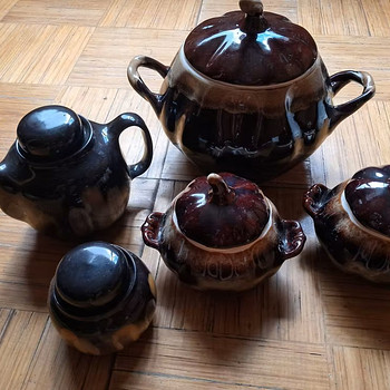 Посуда из керамики, много разной, более 60 частей, смотри