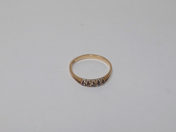 Золотое кольцо, 585 пробы, вес 1.41 г