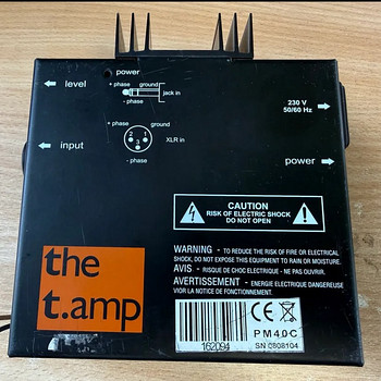 Helivõimendi the t.amp PM40C