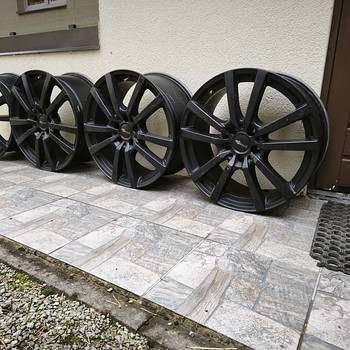 19" Brock RC25 matt black veljed