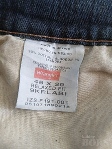 MEESTE TEKSAD WRANGLER AUTHENTIC JEANS suurus 48x29 (3 foto / 3)