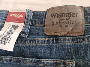 MEESTE TEKSAPÜKSID WRANGLER AUTHENTICS suurus 48x34. (3 foto / 4)