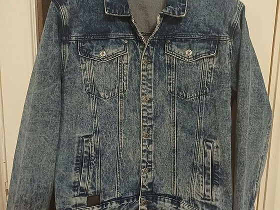 MEESTE TEKSAJAKK OMBRE DENIM, XXL