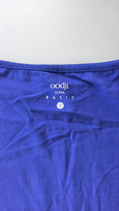 Oodji трикотажное платье, размер S, 95% хлопок (3 фото из 4)