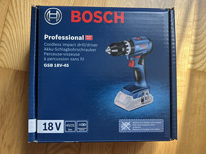 Ударная дрель-шуруповёрт Bosch Professional GSB18V-45 (1 фото из 5)
