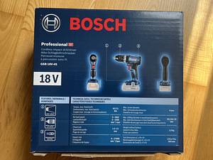 Ударная дрель-шуруповёрт Bosch Professional GSB18V-45 (4 фото из 5)