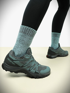 P.38.5-39(24.5 см)-SALOMON WARRA GORE-TEX. (1 фото из 10)