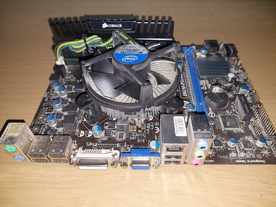 MSI H61M + I5-3350P + 16 GB