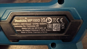 MAKITA MP100D + 2.0Ah.12V.+ laadija (7 foto / 7)