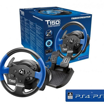 Thrustmaster T150 rool ja pedaalid