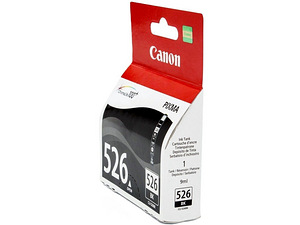 Tindikassett CLI-526BK, Canon, must,punane,sinine originaal. (1 foto / 3)