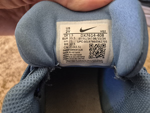 кроссовки NIKE, размер 33,5 (3 фото из 5)