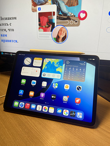 iPad Pro 11" (128 GB) Space Gray + Apple Pencil 2 + originaal (2 foto / 6)