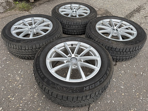 17" Audi originaalveljed 5x112 + 225/60/17 m+s (2 foto / 8)
