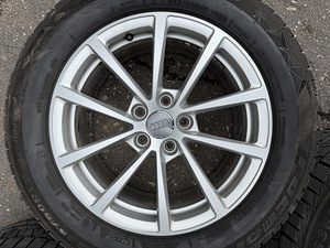 17" Audi originaalveljed 5x112 + 225/60/17 m+s (5 foto / 8)