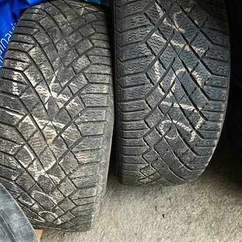 Шины R17 215/55 R17 Continental, 5 мм, 2 шт.