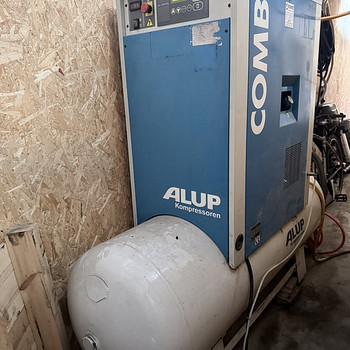 Винтовой компрессор Alup с осушителем и ресивером 500L