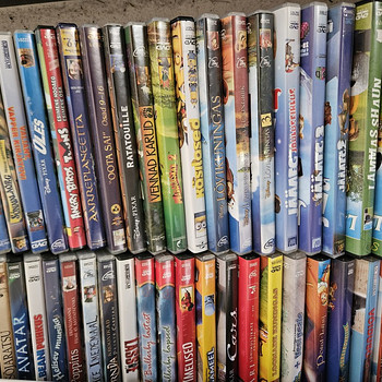 DVD с мультфильмами на эстонском языке