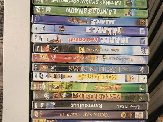 DVD с мультфильмами на эстонском языке
