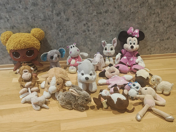Мягкие игрушки б/у чистые бесплатно
