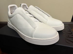 Новые мужские кожаные кроссовки Ermenegildo Zegna, 43 (1 фото из 10)