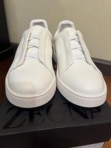 Новые мужские кожаные кроссовки Ermenegildo Zegna, 43 (3 фото из 10)