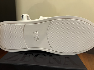 Новые мужские кожаные кроссовки Ermenegildo Zegna, 43 (5 фото из 10)