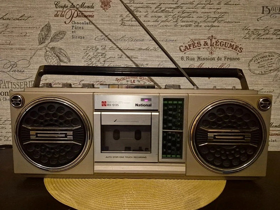 National Panasonic RX-5135 raadio kassett makk getto blaster