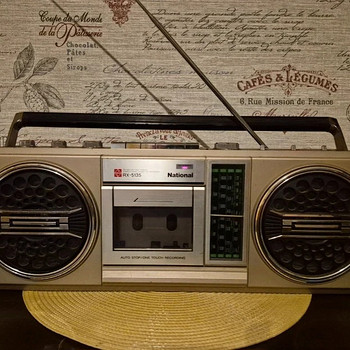 National Panasonic RX-5135 raadio kassett makk getto blaster